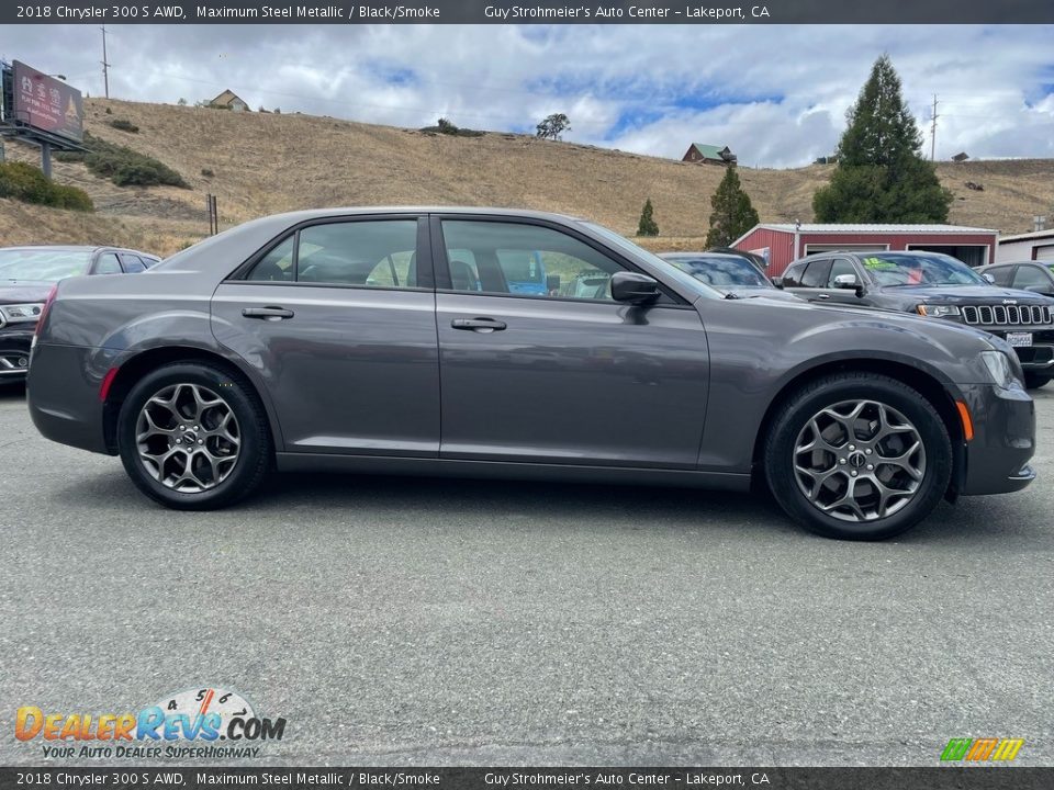 2018 Chrysler 300 S AWD Maximum Steel Metallic / Black/Smoke Photo #4