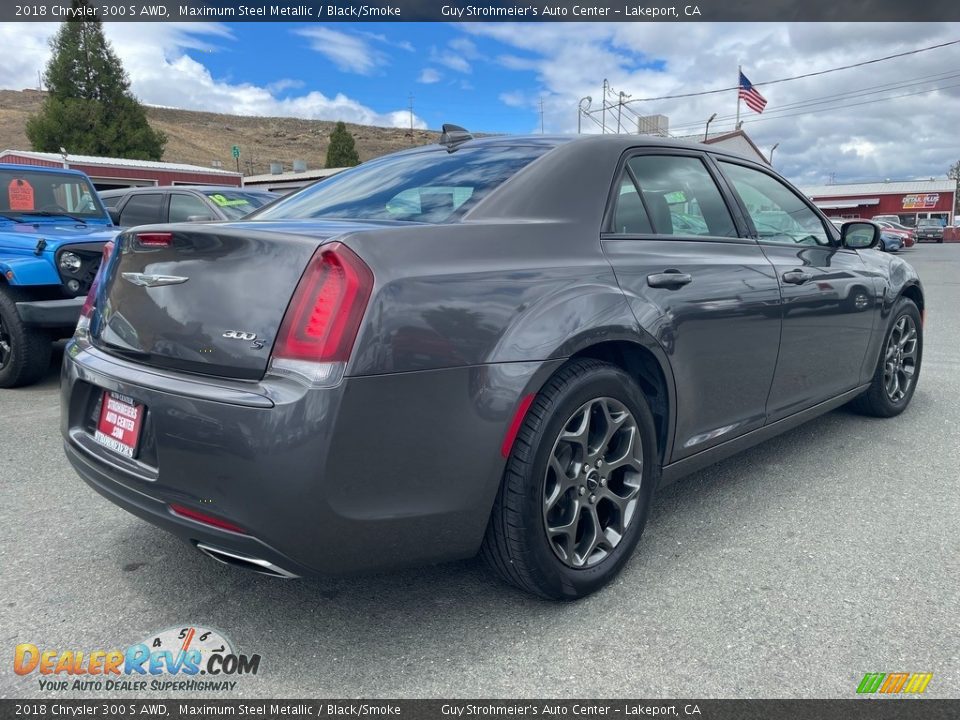 2018 Chrysler 300 S AWD Maximum Steel Metallic / Black/Smoke Photo #5