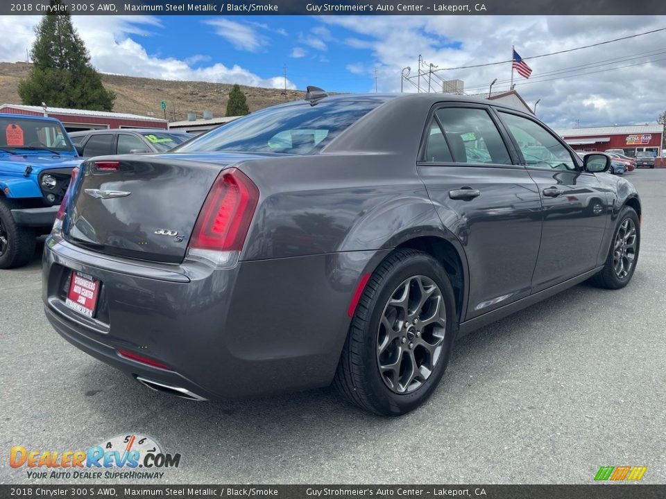 2018 Chrysler 300 S AWD Maximum Steel Metallic / Black/Smoke Photo #5