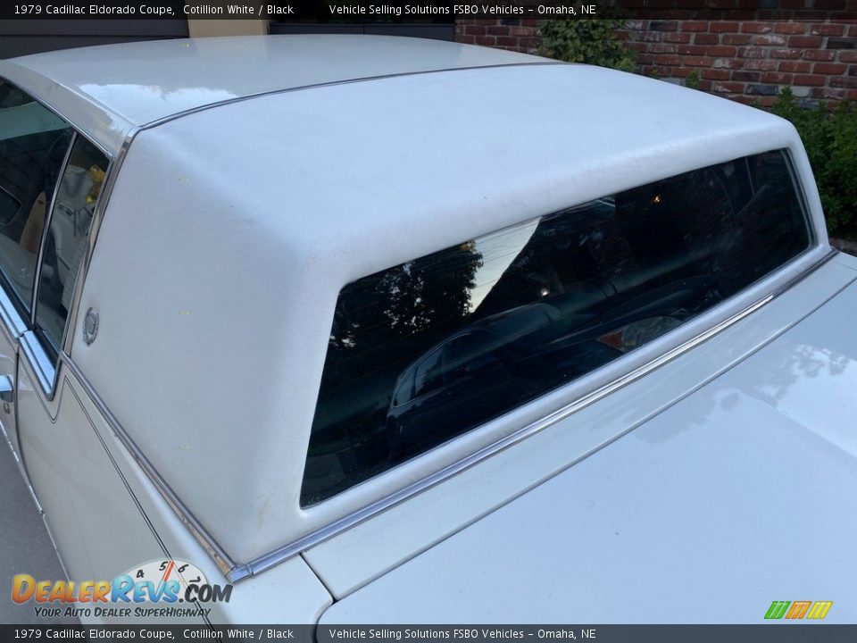 1979 Cadillac Eldorado Coupe Cotillion White / Black Photo #5