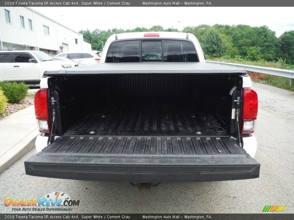 2019 Toyota Tacoma SR Access Cab 4x4 Super White / Cement Gray Photo #19