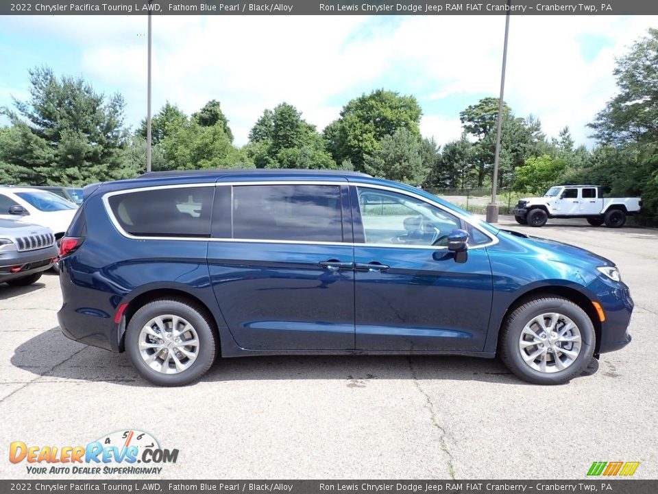 Fathom Blue Pearl 2022 Chrysler Pacifica Touring L AWD Photo #6