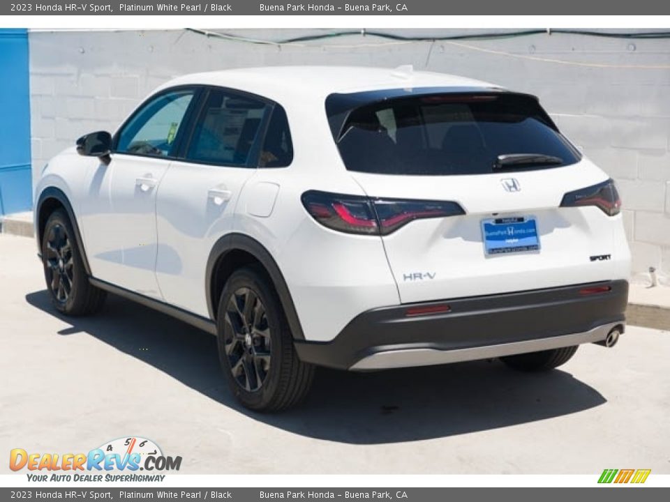 2023 Honda HR-V Sport Platinum White Pearl / Black Photo #2