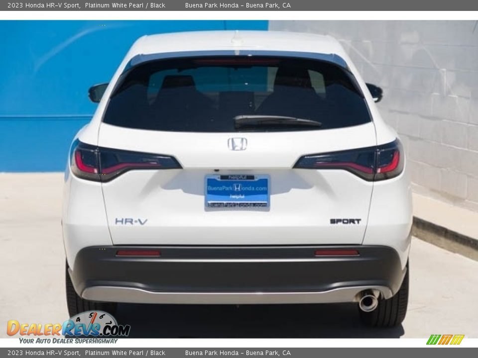 2023 Honda HR-V Sport Platinum White Pearl / Black Photo #7