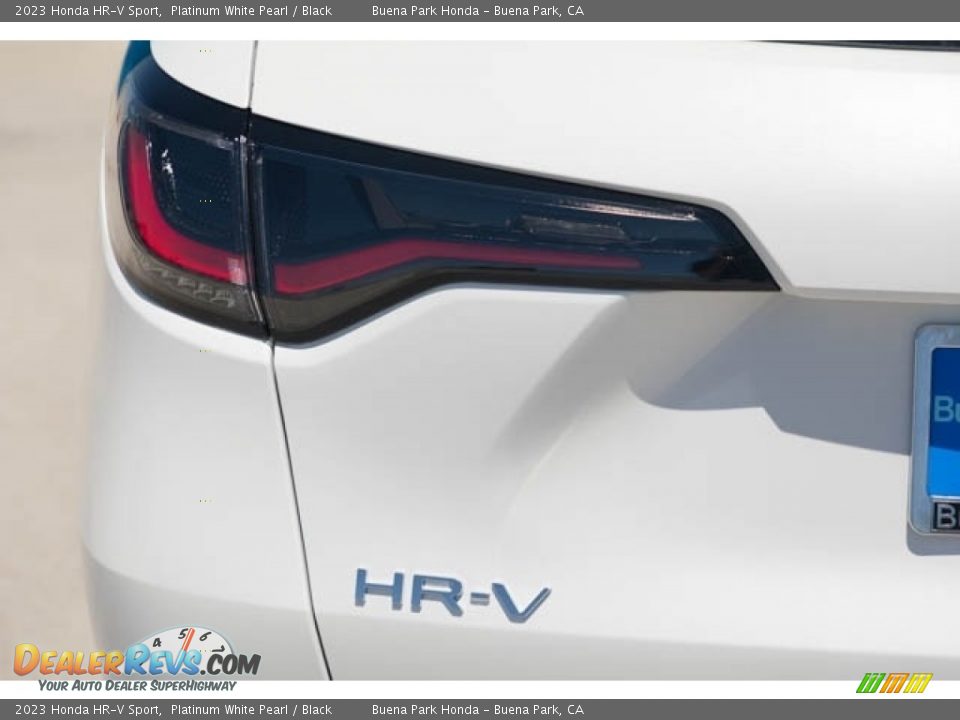 2023 Honda HR-V Sport Platinum White Pearl / Black Photo #8