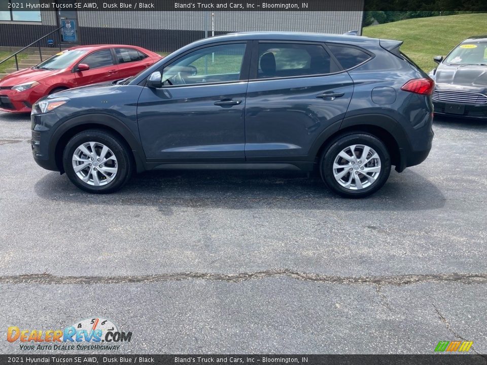 2021 Hyundai Tucson SE AWD Dusk Blue / Black Photo #1