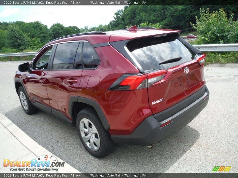 2019 Toyota RAV4 LE AWD Ruby Flare Pearl / Black Photo #13