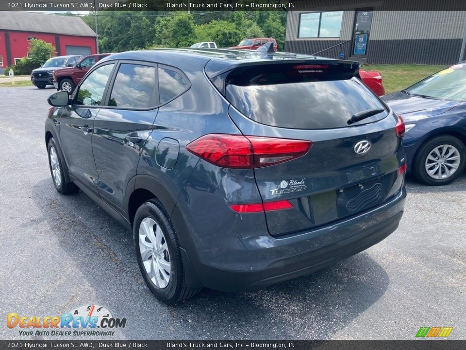 2021 Hyundai Tucson SE AWD Dusk Blue / Black Photo #3