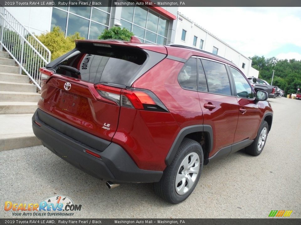 2019 Toyota RAV4 LE AWD Ruby Flare Pearl / Black Photo #15