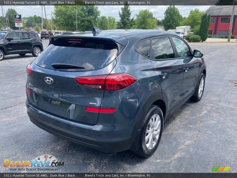 2021 Hyundai Tucson SE AWD Dusk Blue / Black Photo #5