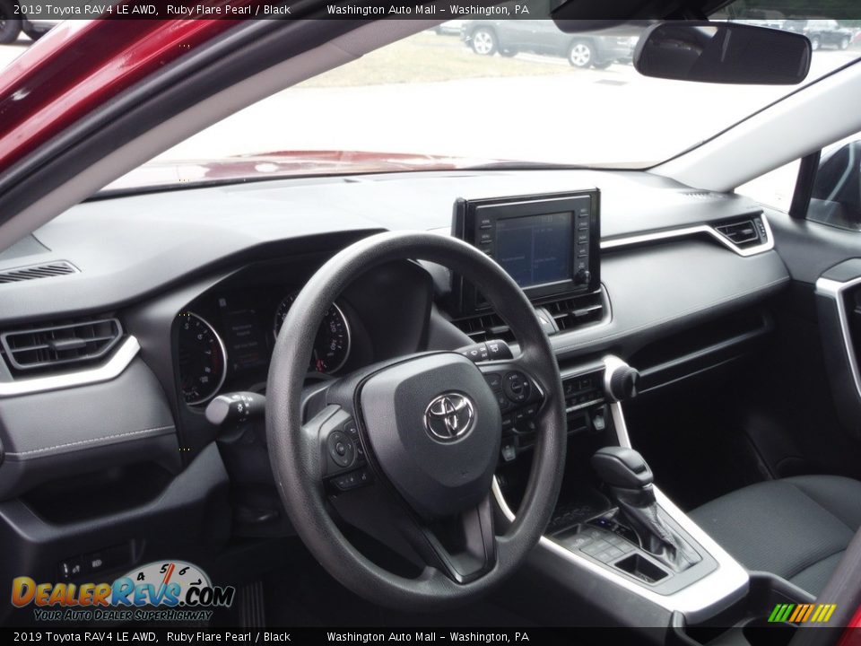 2019 Toyota RAV4 LE AWD Ruby Flare Pearl / Black Photo #17