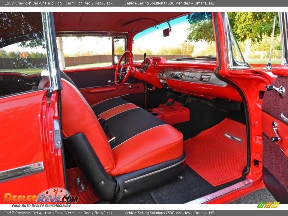 Front Seat of 1957 Chevrolet Bel Air Hard Top Photo #5