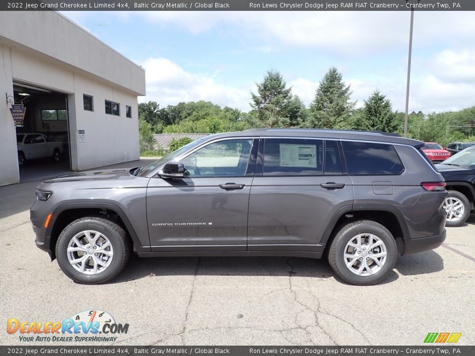 2022 Jeep Grand Cherokee L Limited 4x4 Baltic Gray Metallic / Global Black Photo #2
