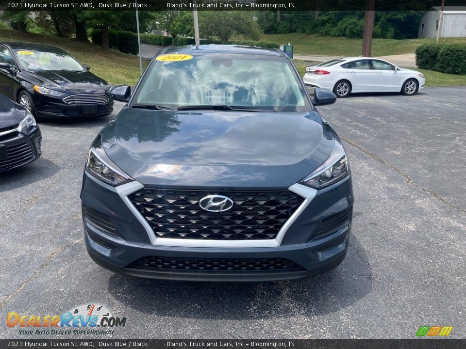 2021 Hyundai Tucson SE AWD Dusk Blue / Black Photo #7