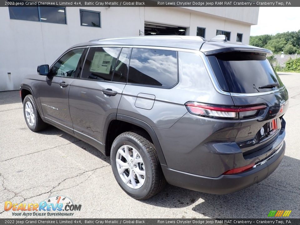 2022 Jeep Grand Cherokee L Limited 4x4 Baltic Gray Metallic / Global Black Photo #3