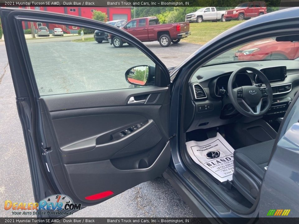 2021 Hyundai Tucson SE AWD Dusk Blue / Black Photo #8