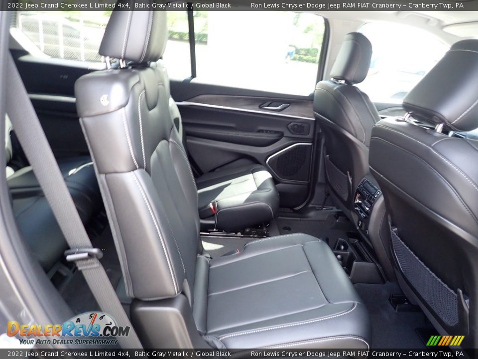 2022 Jeep Grand Cherokee L Limited 4x4 Baltic Gray Metallic / Global Black Photo #12