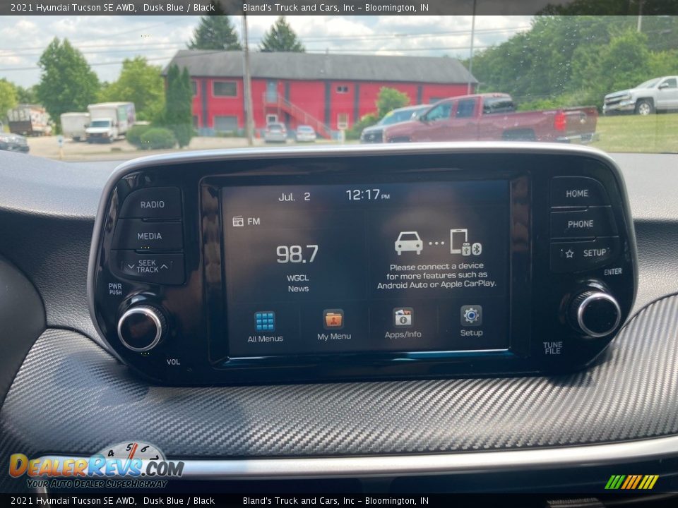 2021 Hyundai Tucson SE AWD Dusk Blue / Black Photo #19