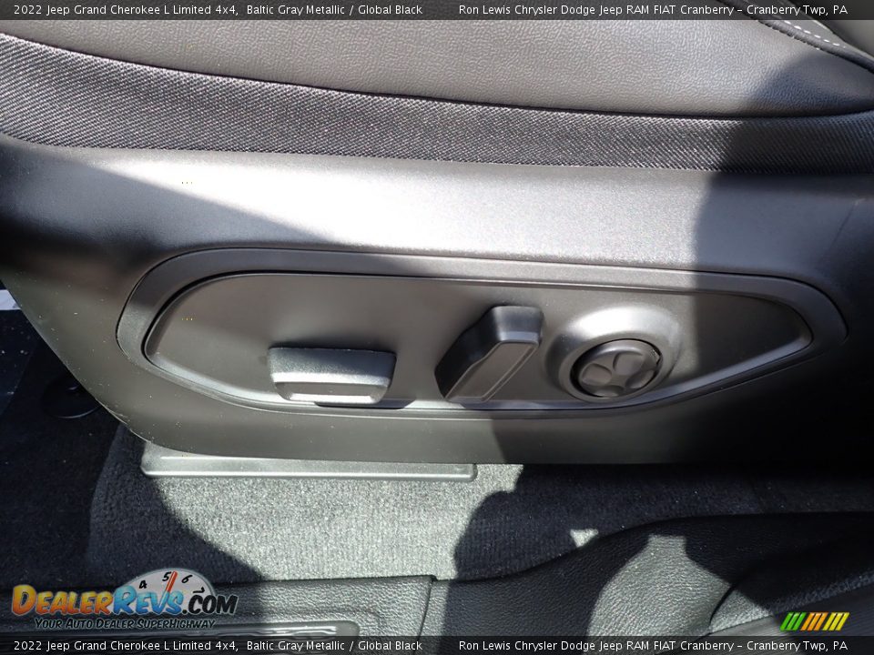2022 Jeep Grand Cherokee L Limited 4x4 Baltic Gray Metallic / Global Black Photo #16
