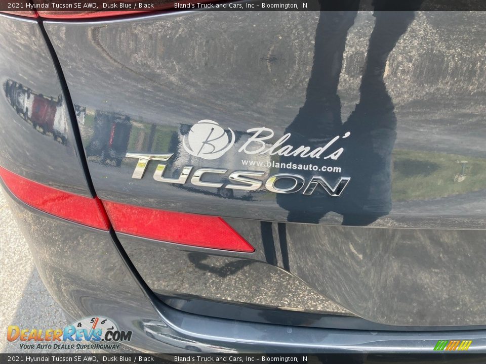 2021 Hyundai Tucson SE AWD Dusk Blue / Black Photo #36