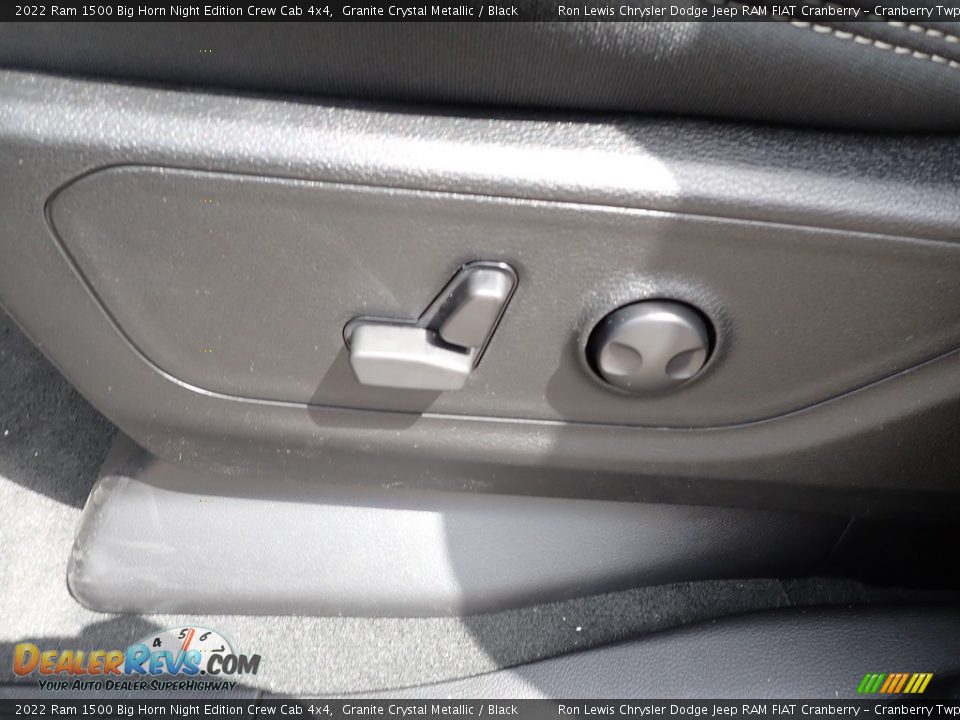 2022 Ram 1500 Big Horn Night Edition Crew Cab 4x4 Granite Crystal Metallic / Black Photo #15