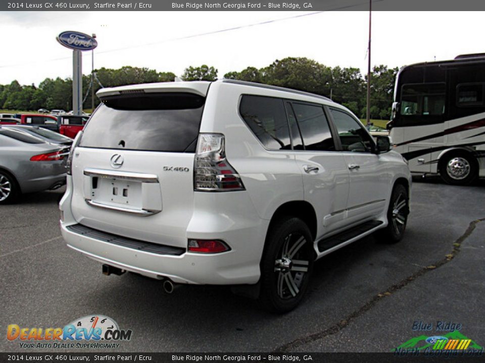 2014 Lexus GX 460 Luxury Starfire Pearl / Ecru Photo #5