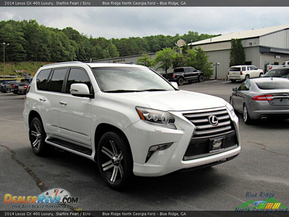 2014 Lexus GX 460 Luxury Starfire Pearl / Ecru Photo #7