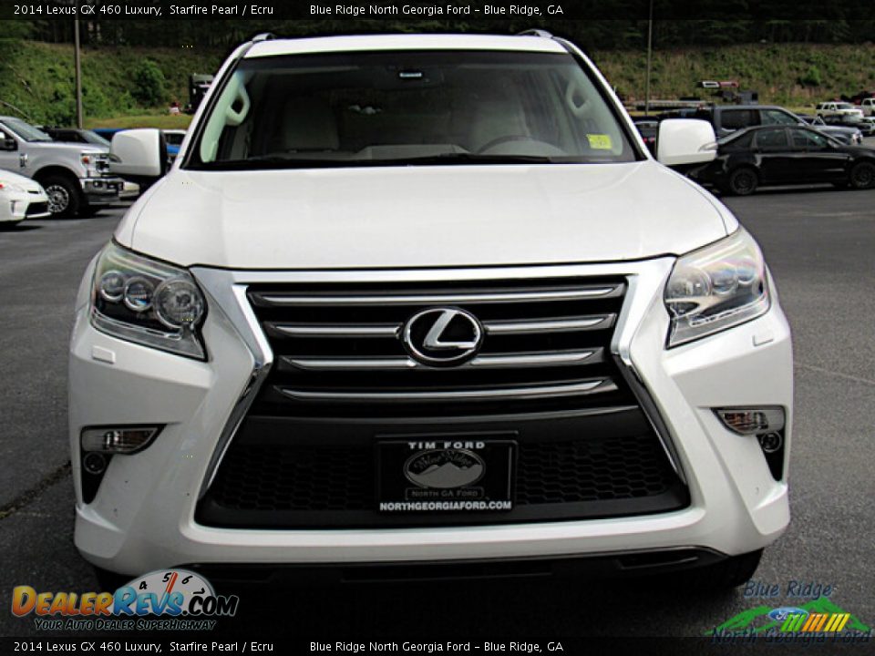 2014 Lexus GX 460 Luxury Starfire Pearl / Ecru Photo #8