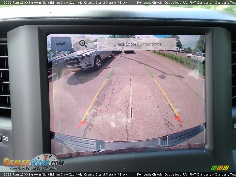 2022 Ram 1500 Big Horn Night Edition Crew Cab 4x4 Granite Crystal Metallic / Black Photo #19
