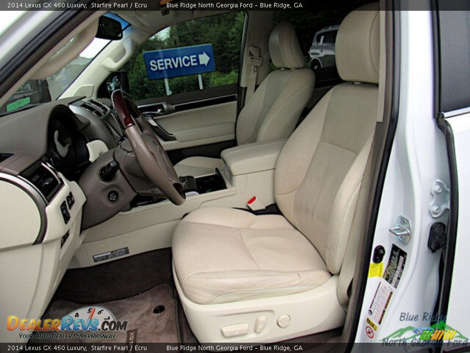 Front Seat of 2014 Lexus GX 460 Luxury Photo #9
