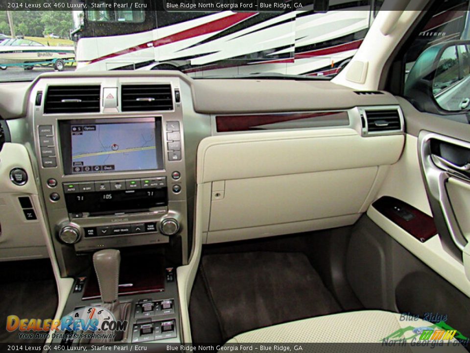 2014 Lexus GX 460 Luxury Starfire Pearl / Ecru Photo #14