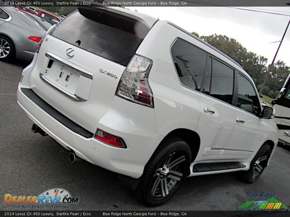 2014 Lexus GX 460 Luxury Starfire Pearl / Ecru Photo #25