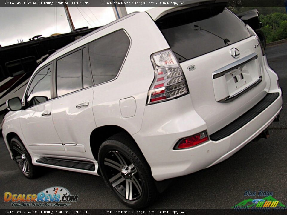 2014 Lexus GX 460 Luxury Starfire Pearl / Ecru Photo #26