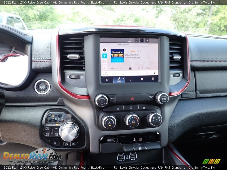 2022 Ram 1500 Rebel Crew Cab 4x4 Delmonico Red Pearl / Black/Red Photo #18