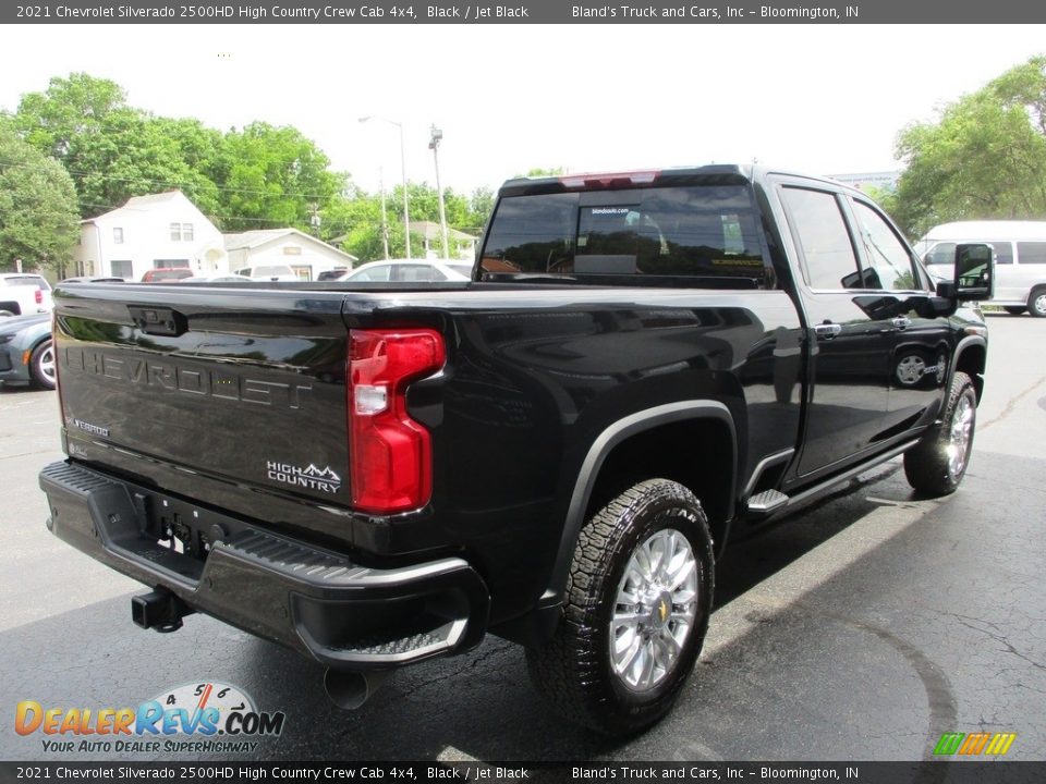 2021 Chevrolet Silverado 2500HD High Country Crew Cab 4x4 Black / Jet Black Photo #5