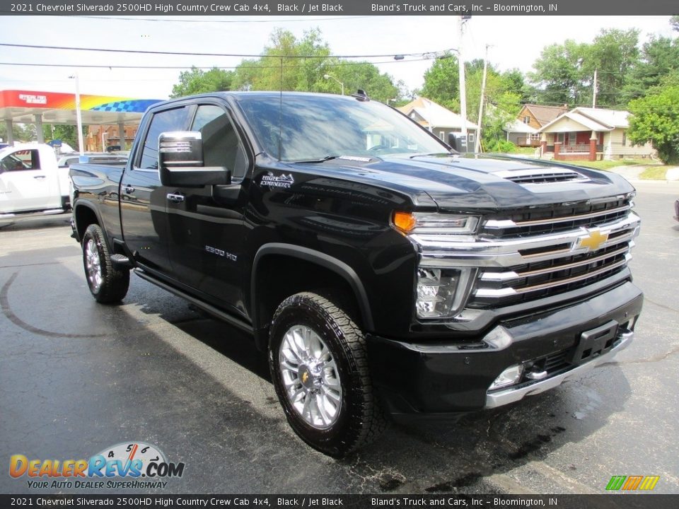 2021 Chevrolet Silverado 2500HD High Country Crew Cab 4x4 Black / Jet Black Photo #6