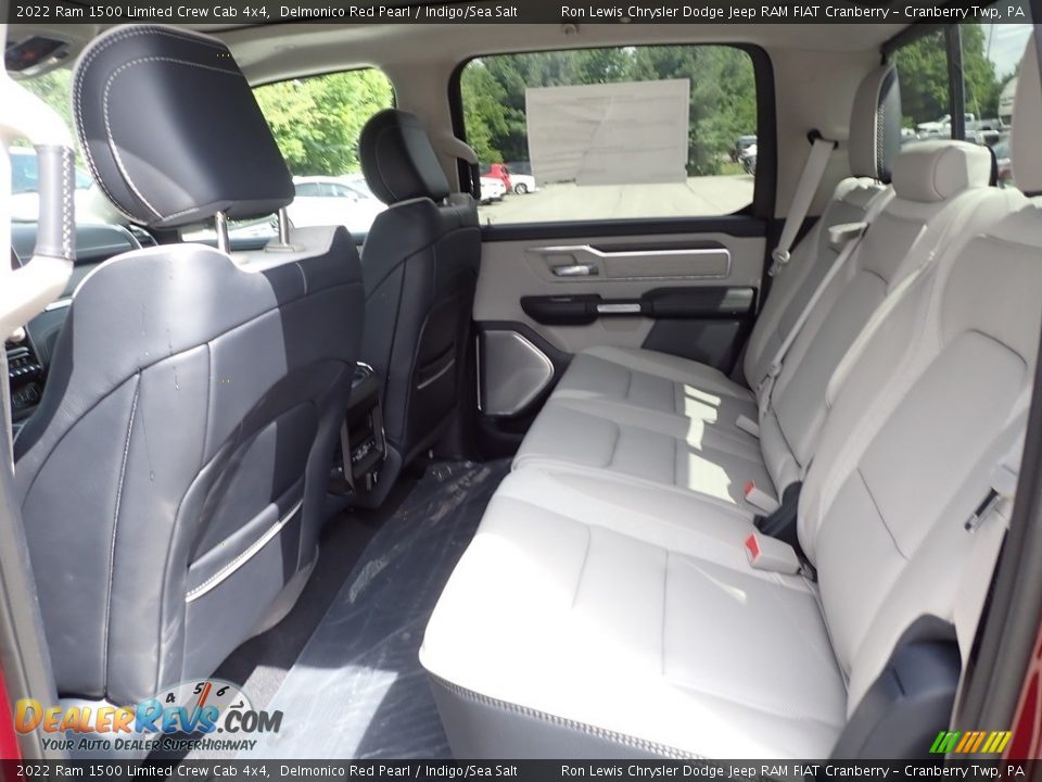 2022 Ram 1500 Limited Crew Cab 4x4 Delmonico Red Pearl / Indigo/Sea Salt Photo #12