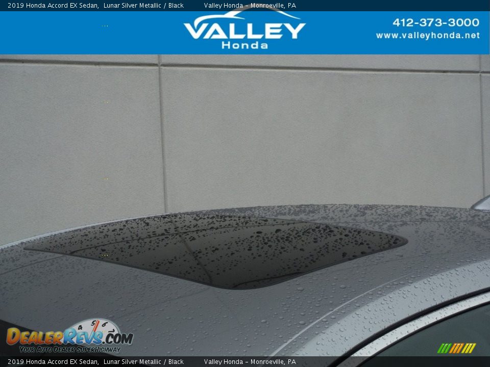 2019 Honda Accord EX Sedan Lunar Silver Metallic / Black Photo #3