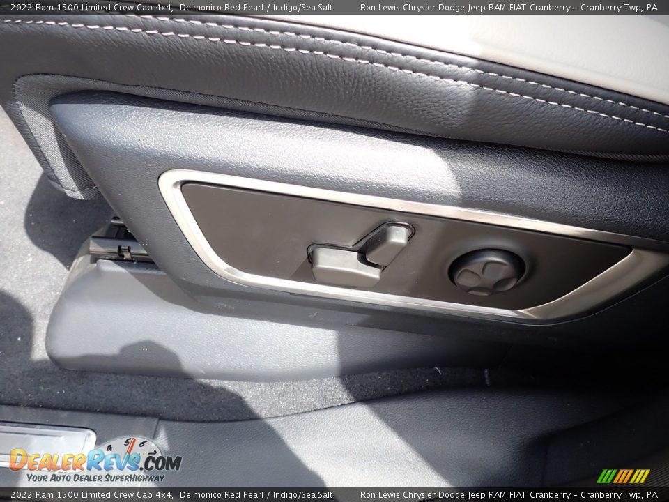 2022 Ram 1500 Limited Crew Cab 4x4 Delmonico Red Pearl / Indigo/Sea Salt Photo #15