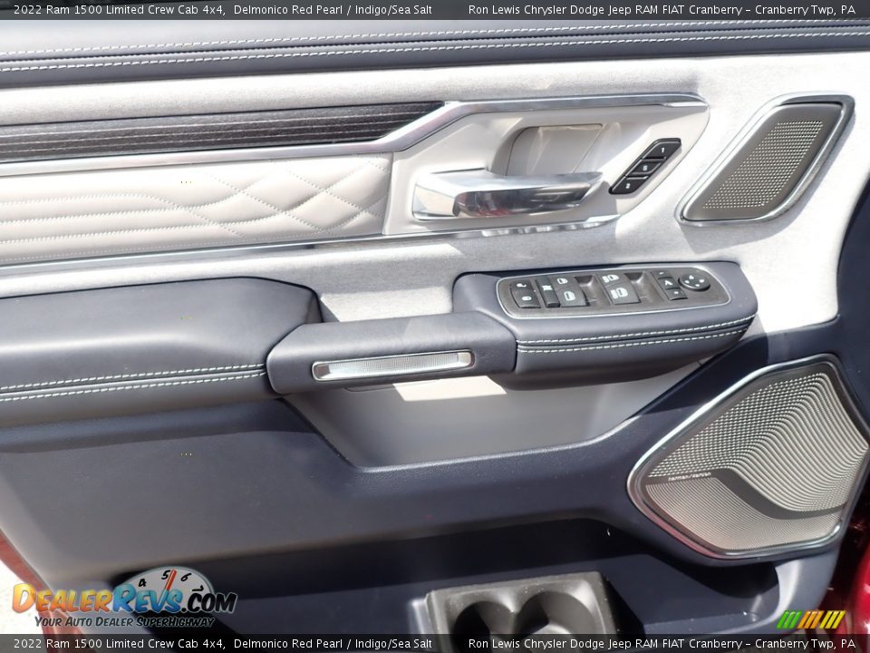 2022 Ram 1500 Limited Crew Cab 4x4 Delmonico Red Pearl / Indigo/Sea Salt Photo #16