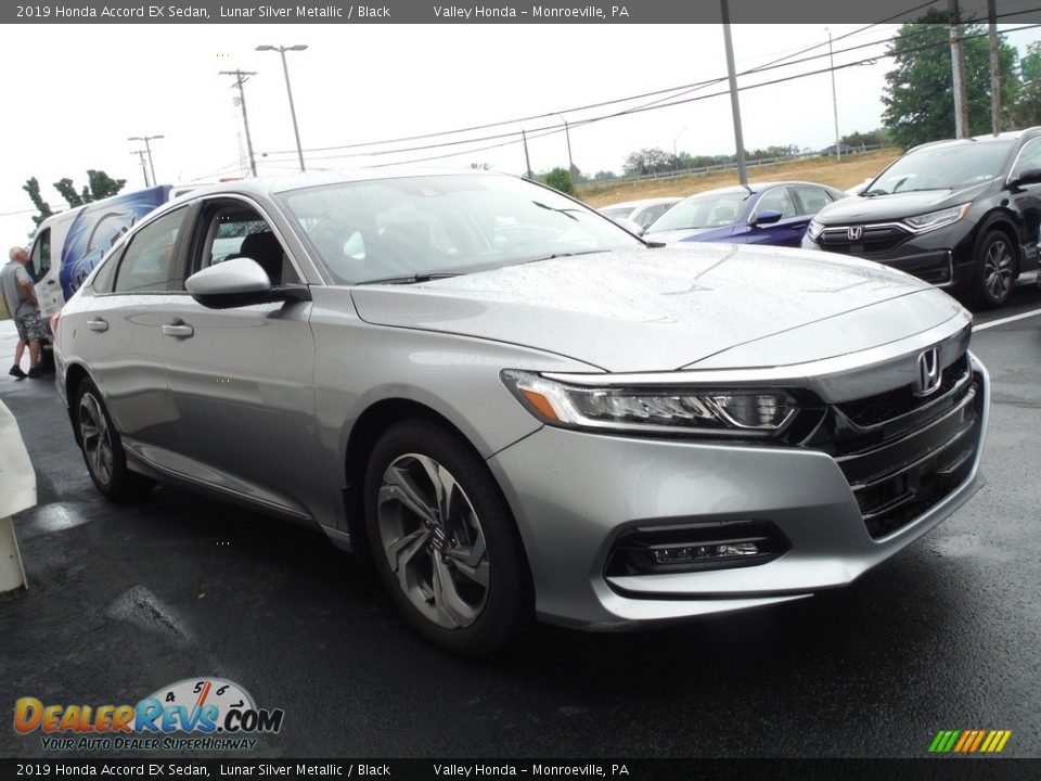 2019 Honda Accord EX Sedan Lunar Silver Metallic / Black Photo #6