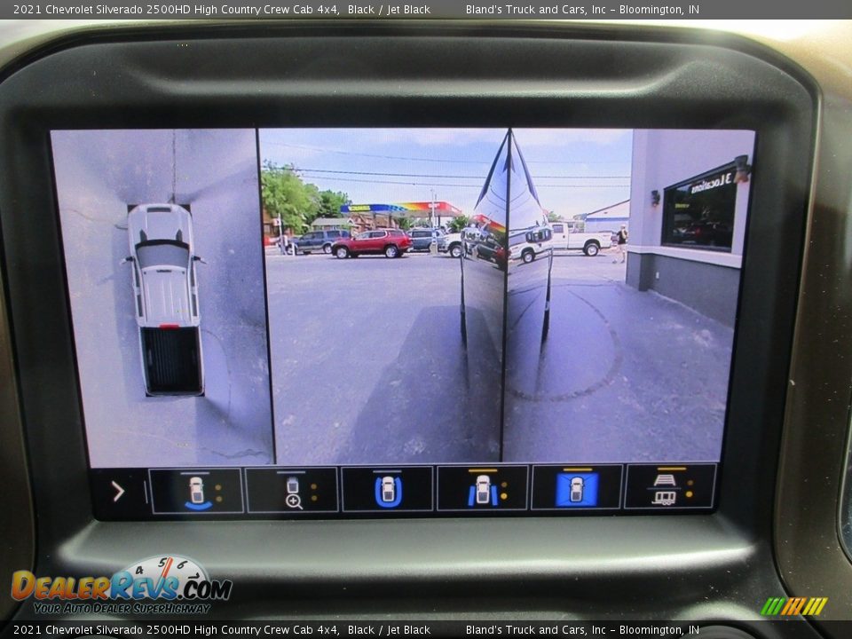 2021 Chevrolet Silverado 2500HD High Country Crew Cab 4x4 Black / Jet Black Photo #30