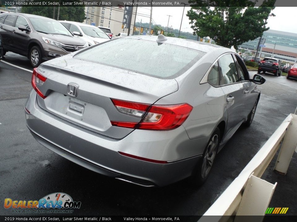 2019 Honda Accord EX Sedan Lunar Silver Metallic / Black Photo #7