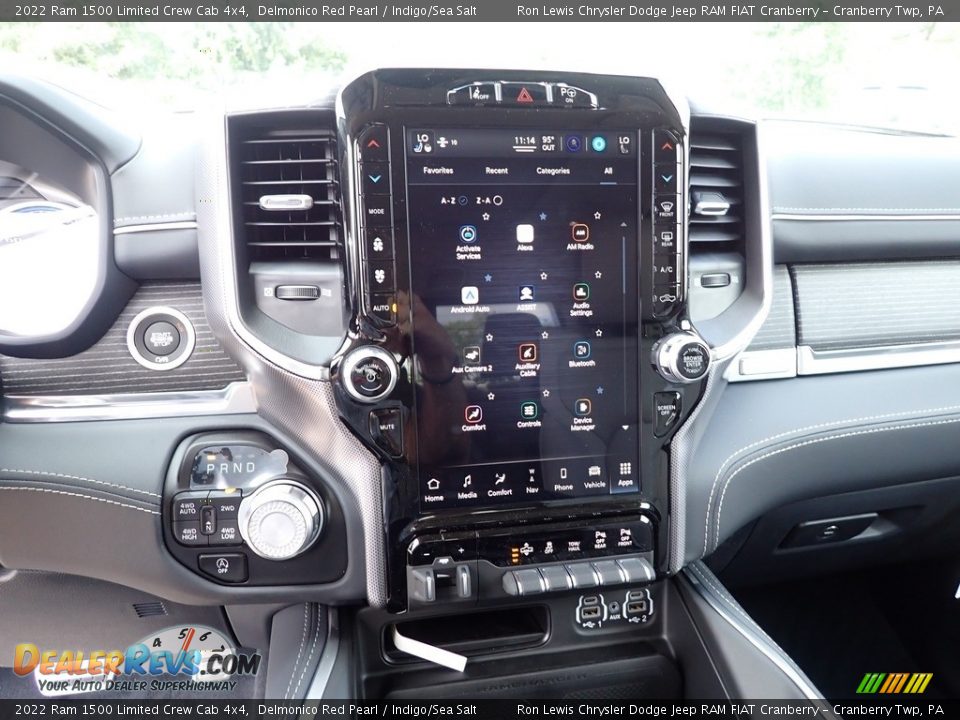 2022 Ram 1500 Limited Crew Cab 4x4 Delmonico Red Pearl / Indigo/Sea Salt Photo #18