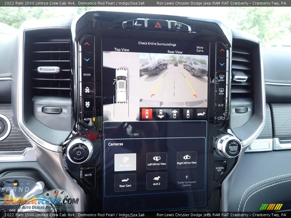 2022 Ram 1500 Limited Crew Cab 4x4 Delmonico Red Pearl / Indigo/Sea Salt Photo #19