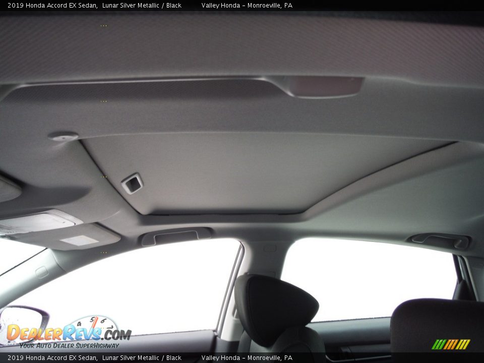 2019 Honda Accord EX Sedan Lunar Silver Metallic / Black Photo #10