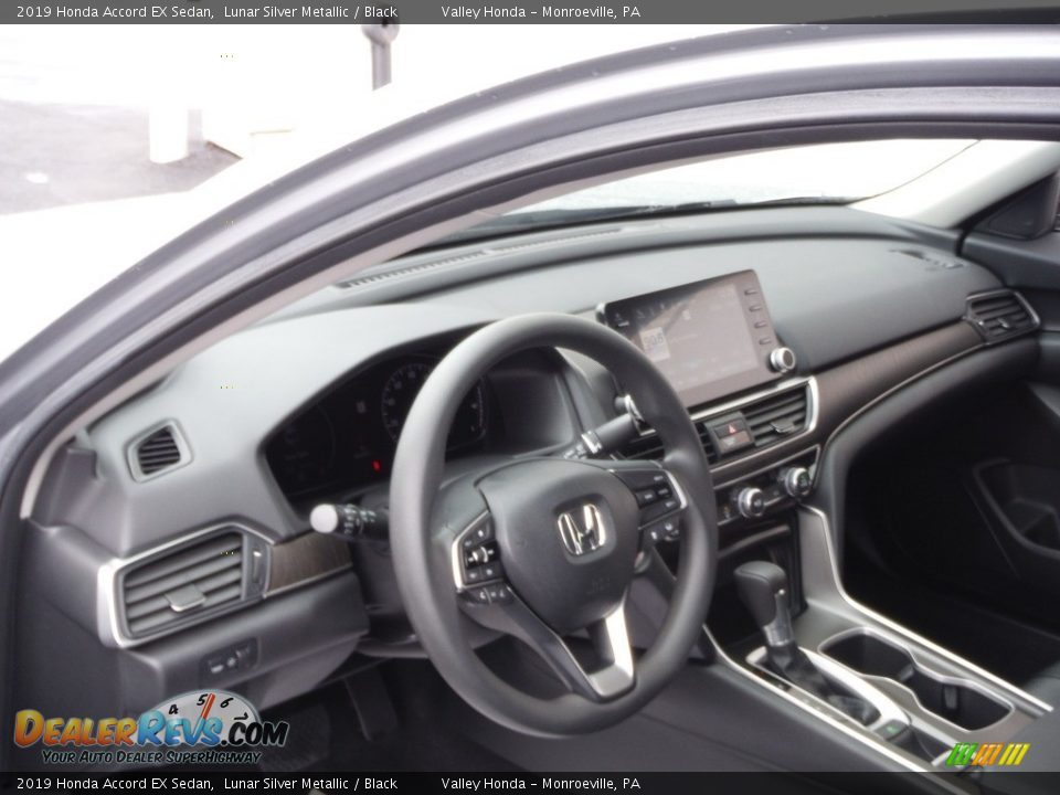 2019 Honda Accord EX Sedan Lunar Silver Metallic / Black Photo #11