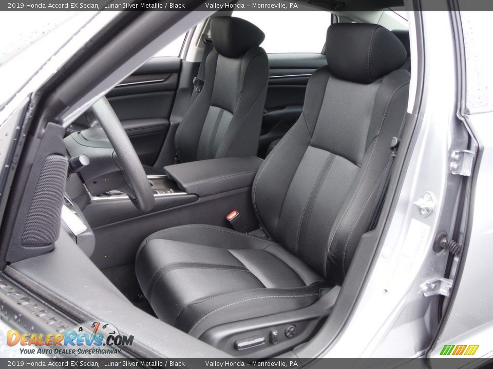 2019 Honda Accord EX Sedan Lunar Silver Metallic / Black Photo #12