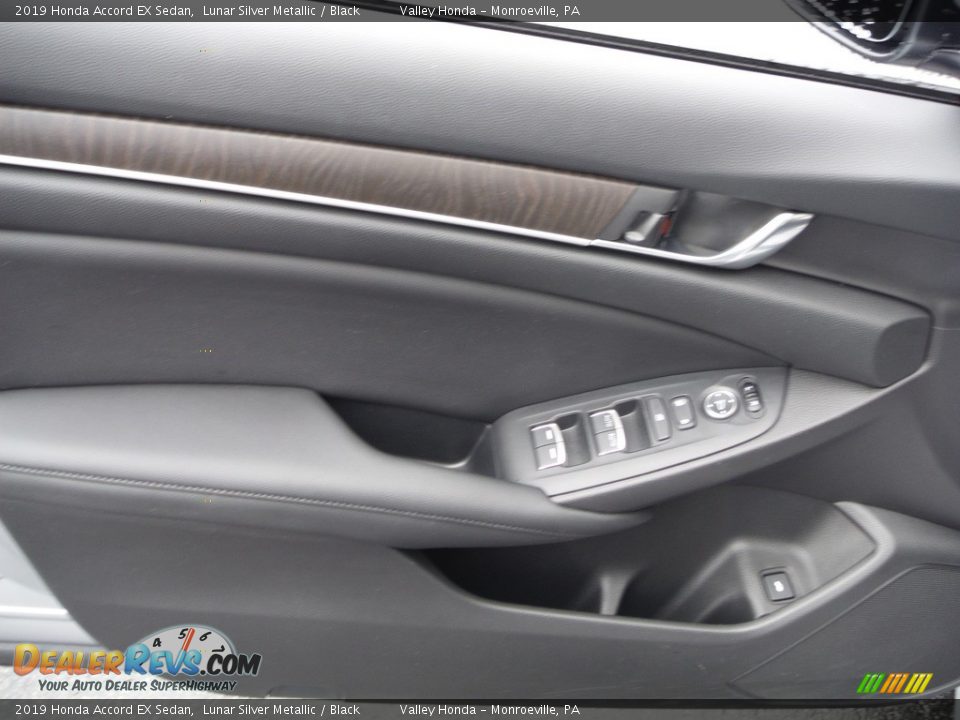 2019 Honda Accord EX Sedan Lunar Silver Metallic / Black Photo #14