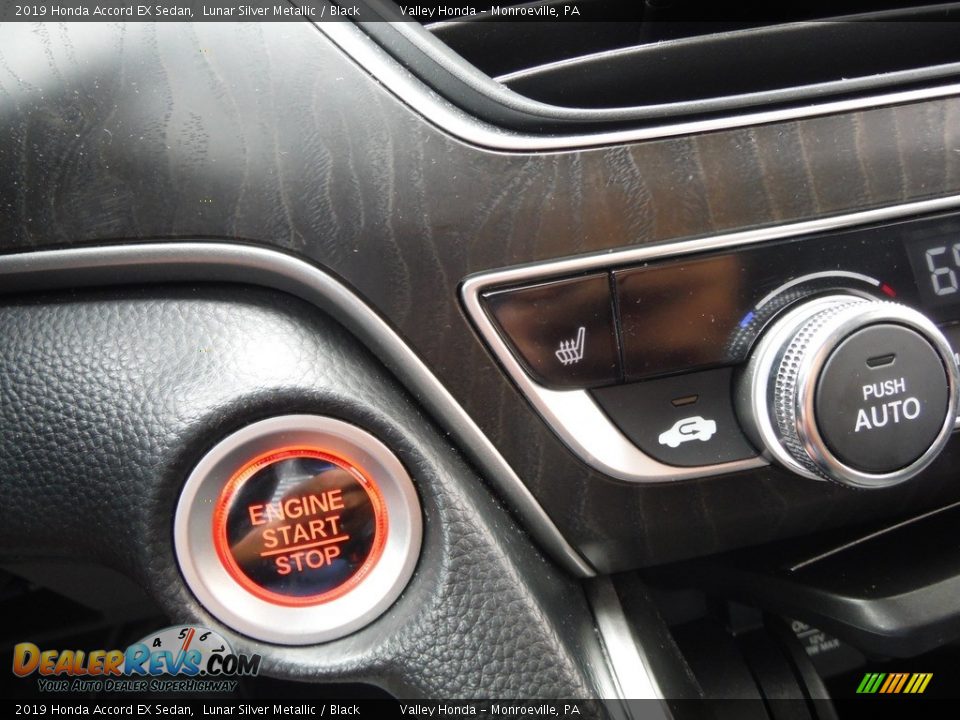 2019 Honda Accord EX Sedan Lunar Silver Metallic / Black Photo #18